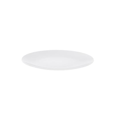 Prato Raso Tramontina Leonora em Porcelana Branca 25 cm