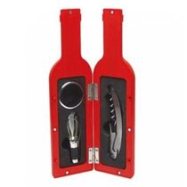 Kit para Vinho Mini Garrafa - Mimo Style