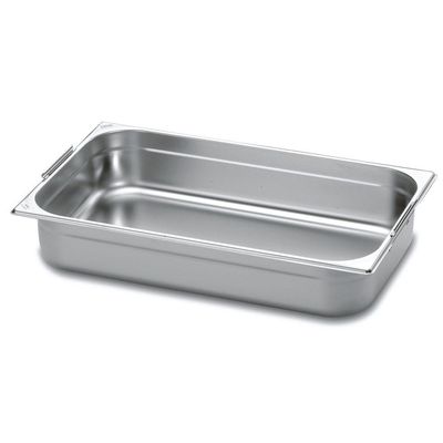 Cuba Tramontina 1/1 em Aço Inox com Alças Moveis Profundidade 65 mm - Aço 304