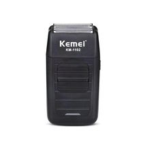 Maquina Barbear Kemei 1102 Barbeador Aparador Bivolt Sem Fio