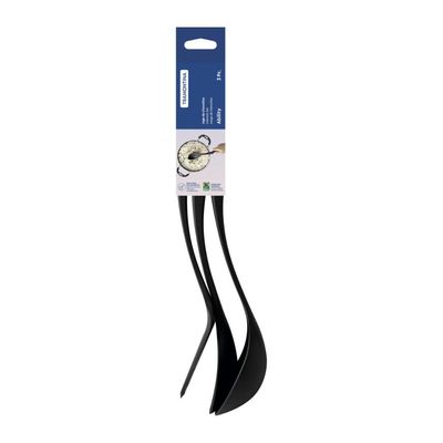 Jogo de Utensílios Tramontina Ability em Nylon Preto 03 Peças