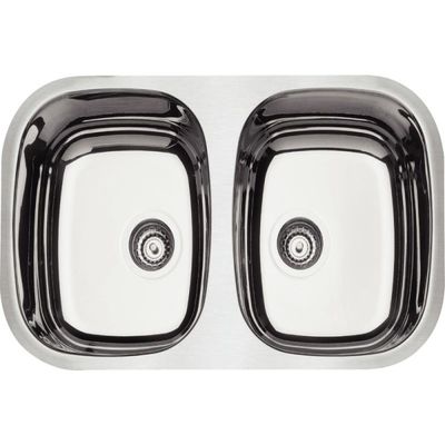 Cuba De Embutir Isis 2C Inox Alto Brilho 72x40cm Tramontina