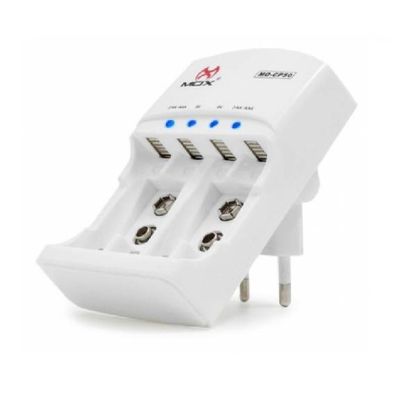 Carregador de Pilhas AA, AAA e Bateria 9V Bivolt - CP50