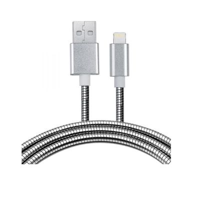 Cabo Usb Lightning Metal Resistente Para Iphone 6 7 8 X Ipad - Kingo