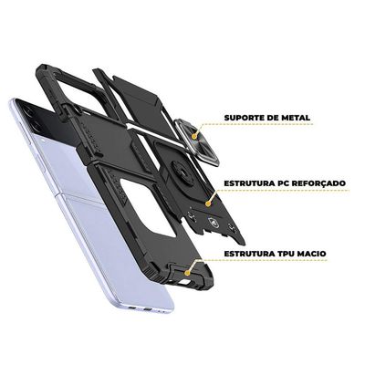 Capa para Samsung Galaxy Z Flip 4 - Thunder - Gshield