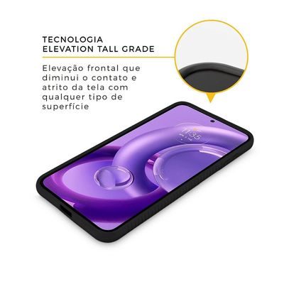 Capa para Motorola Moto Edge 30 - Stronger Preta - Gshield