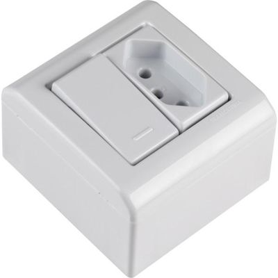 Caixa Sobrepor 1 Interruptor Simples 10 A 250 V Tramontina