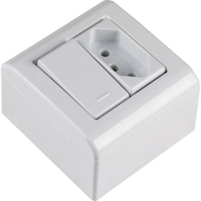 Caixa Sobrepor 1 Interruptor Simples 10 A 250 V Tramontina