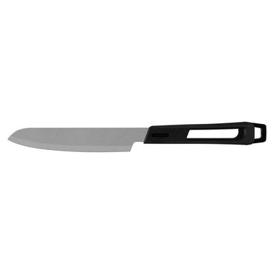 Faca Trinchante Tramontina Churrasco Inox Cabo Preto 8 "