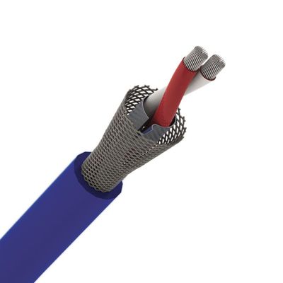 Cabo para Microfone Santo Angelo SC-30 Balanceado AZUL 100 Metros