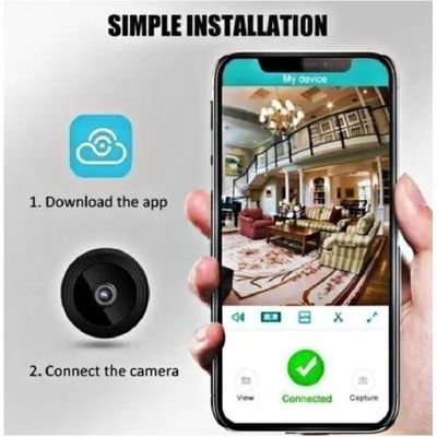 Mini Câmera Wifi De Segurança Espiã Discreta LEY-144