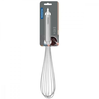 Batedor Tramontina Marffim Em Aço Inox 42 Cm