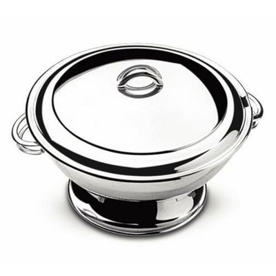Sopeira Tramontina Service em Aço Inox com Tampa 24 cm 2,75 L