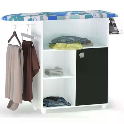 Tabua De Passar Roupas 1 Porta Mariana Branco Preto