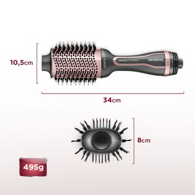 Escova Secadora Mondial Keratin Bivolt - ES-11-BI Bivolt