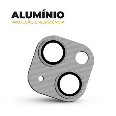 Protetor de câmera para iPhone 14  - Prata - Gshield