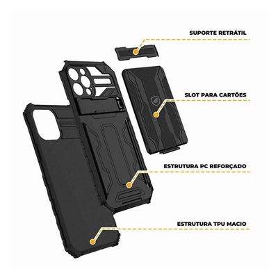 Capa para iPhone 14 - Guardian - Gshield