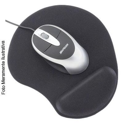 Mouse PAD GEL Preto AC024