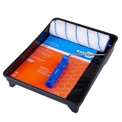 Kit Bandeja com Rolo de Pintura 23cm Rayco 14107