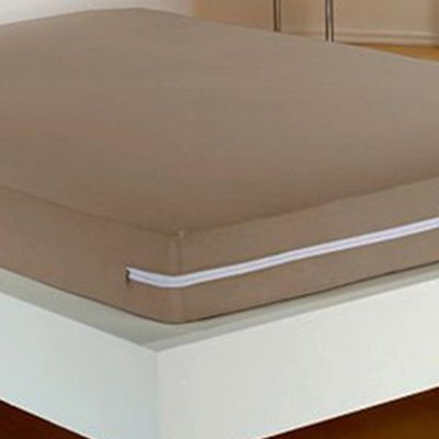 Capa para Colchão Doce Vida Solteiro Malha Mista C/ Zíper 88mx188mx20cm Castor