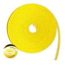 Fita Led Mangueira Neon 5 Mts Iluminação Silicone Flexível Corte 2.5 Cm - Amarelo