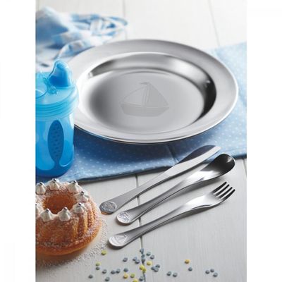 Prato Infantil Tramontina Le Petit Em Aço Inox 23Cm