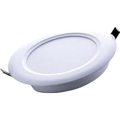 Plafon Led Redondo De Embutir Slim 1000 Lm 12W Bivolt 4000 K