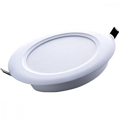 Plafon Led Redondo De Embutir Slim 1000 Lm 12W Bivolt 4000 K