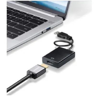 Convesor Adaptador Usb 3.0 x Hdmi 1080p Audio Video Compativel Pc Win 7/8/10