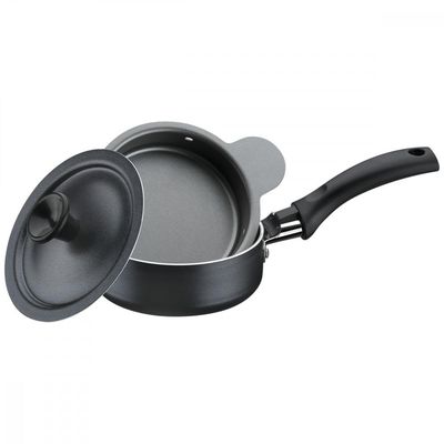 Frigideira para ovo poche de aluminio com revestimento interno de antiaderente 10cm