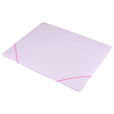 Pasta Escolar Dello com Aba 4cm Rosa