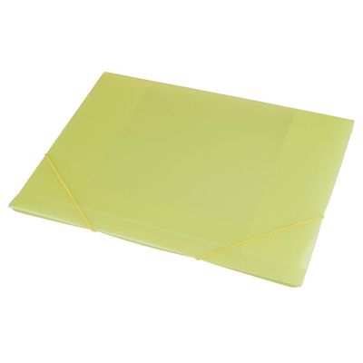Pasta Escolar Dello com Aba Line 2cm Amarela