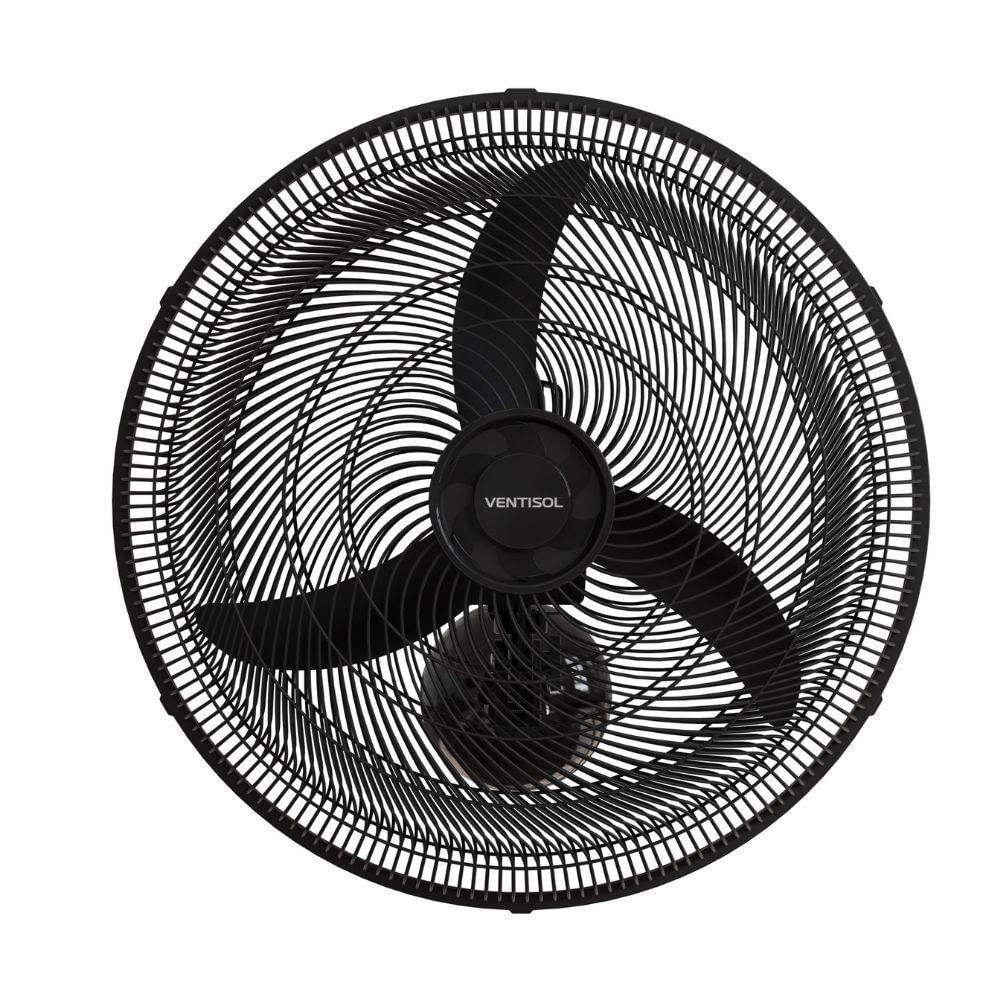Ventilador New Parede 50cm 14063 Ventisol Preto 127v
