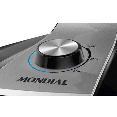 Ventilador De Mesa Mondial Turbo 8 Pás Vtx-40-8p Vent 40cm-220v-preto/prata 220V