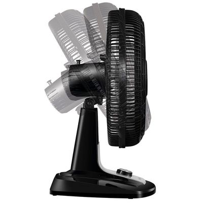Ventilador De Mesa Mondial Turbo 8 Pás Vtx-40-8p Vent 40cm-220v-preto/prata 220V