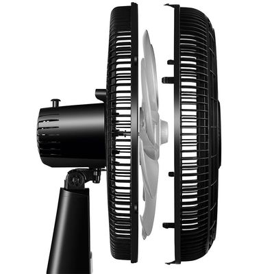 Ventilador De Mesa Mondial Turbo 8 Pás Vtx-40-8p Vent 40cm-220v-preto/prata 220V