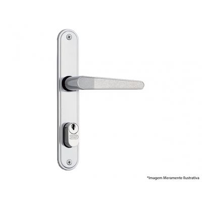 Fechadura Alav Stam Inox Estreita 27mm 502/03