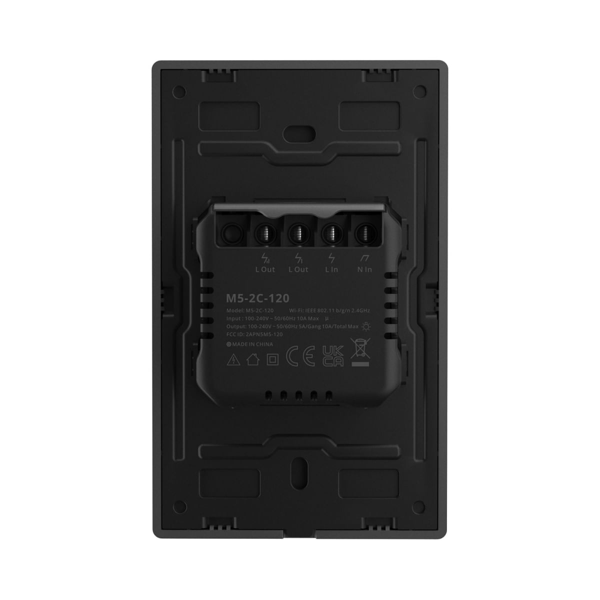 Interruptor Sonoff M5 2 (duas) teclas (Padrão Brasil) Automação Smart Home Alexa Google