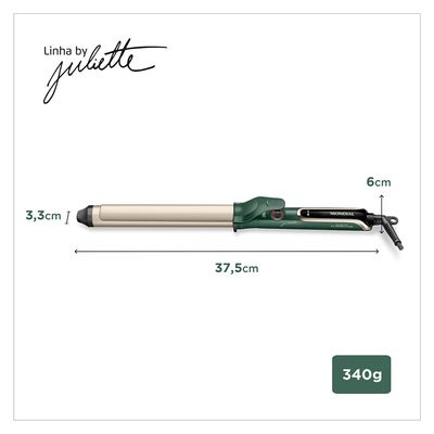Modelador de Cachos By Juliette Mondial Verde Oliva 70W Bivolt - MC-JU-02 Bivolt
