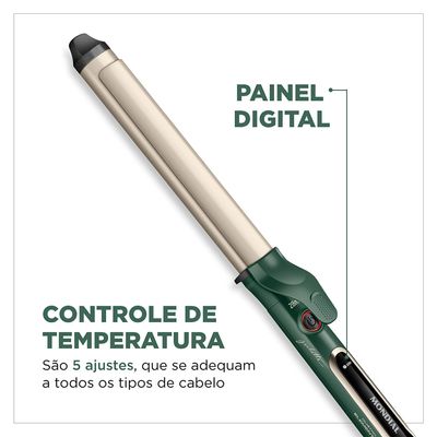 Modelador de Cachos By Juliette Mondial Verde Oliva 70W Bivolt - MC-JU-02 Bivolt