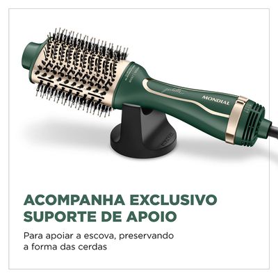 Escova Secadora By Juliette Mondial Verde Oliva 1200W Bivolt - ES-JU-02 Bivolt