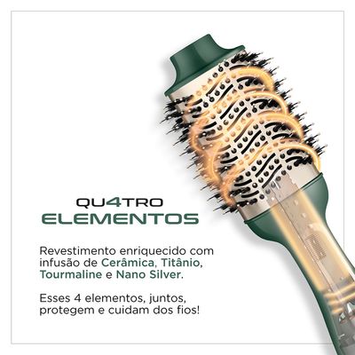 Escova Secadora By Juliette Mondial Verde Oliva 1200W Bivolt - ES-JU-02 Bivolt