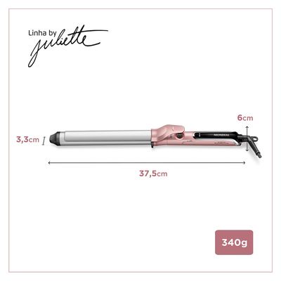 Modelador de Cachos By Juliette Mondial Golden Rose 70W Bivolt - MC-JU-01 Bivolt