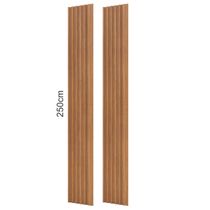 Painel Ripado em MDF 89,5x250 cm Freijó PA74JJ Dalla Costa