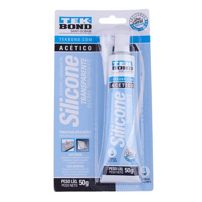 Silicone Tekbond Autoadesivo 50g