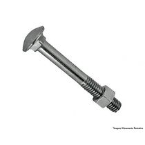 Parafuso Frances Zinc C/Porca C 5/16equot;X4equot; 100P