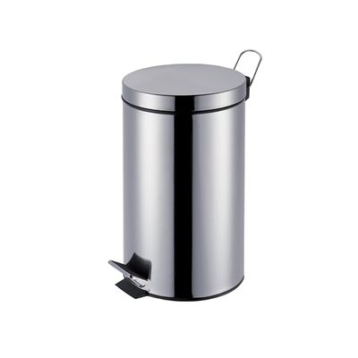 Lixeira Pedal Inox Agata 12L 32X25X39,5Cm 008223