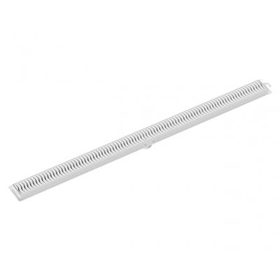 Ralo Linear Tigre 90Cm Grelha Branca