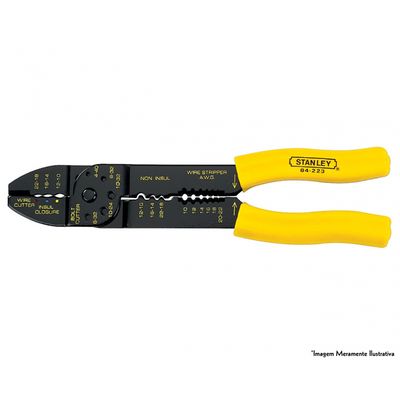 Alicate Eletricista 9.1/2equot; 228Mm Stanley 84223 Blister