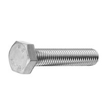 Parafuso Sext Zinc R.Inteira A 1/4equot;X1equot;